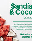 Burbujas de Baño Natural Sandia y Coco 473ml