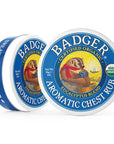 Bálsamo orgánico para el resfrío Badger