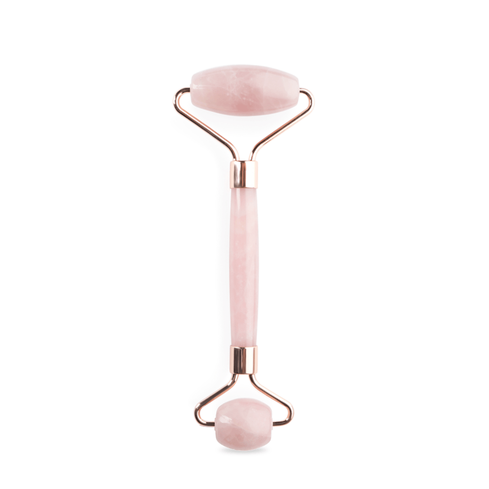 Face roller Cuarzo rosa