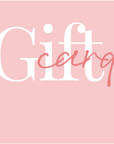 Consumo Cuidado Gift Card