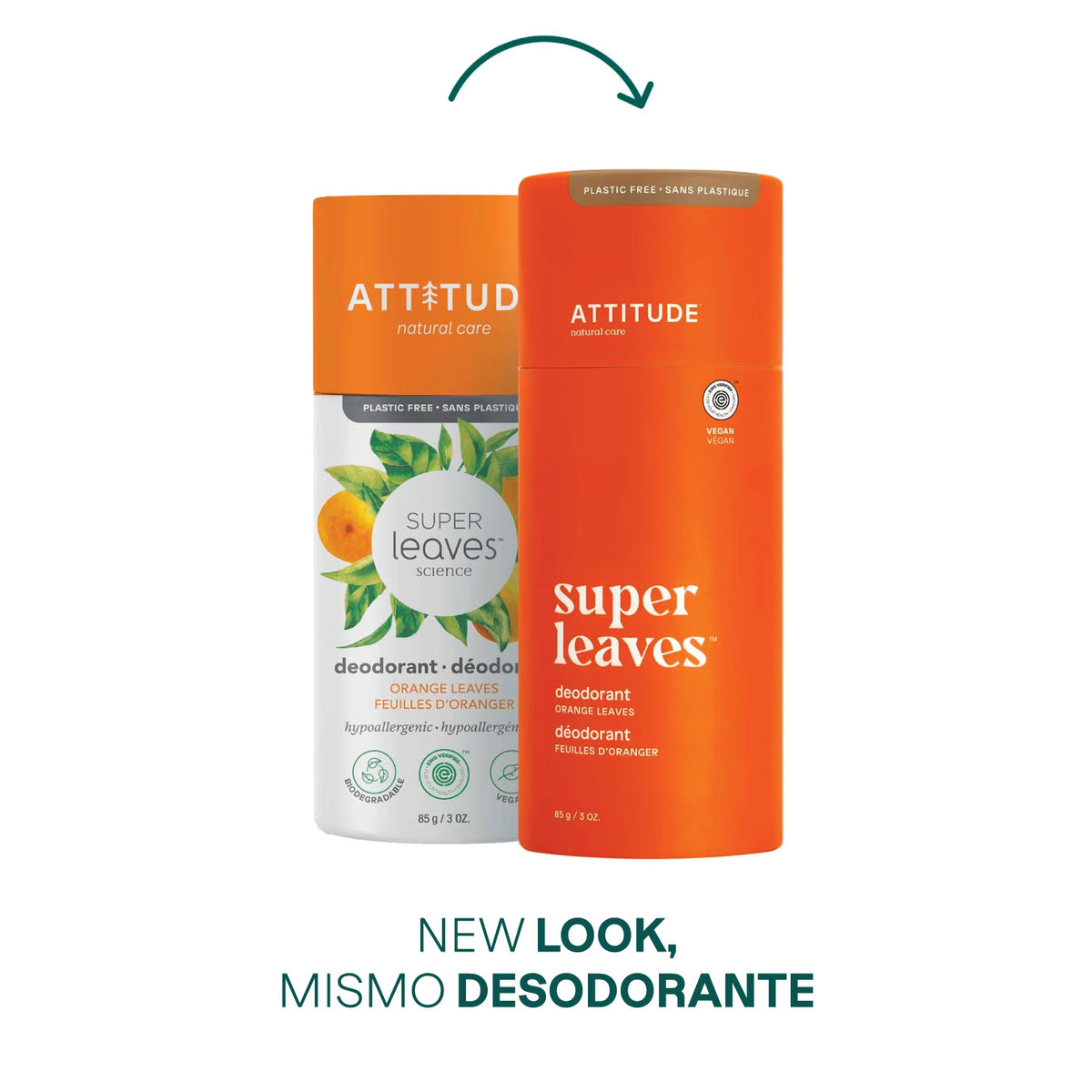 Desodorante Natural Naranja 85gr
