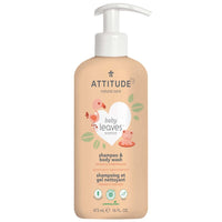 Shampoo & gel de baño natural  Baby Leaves Orange Pomegranate 473ml