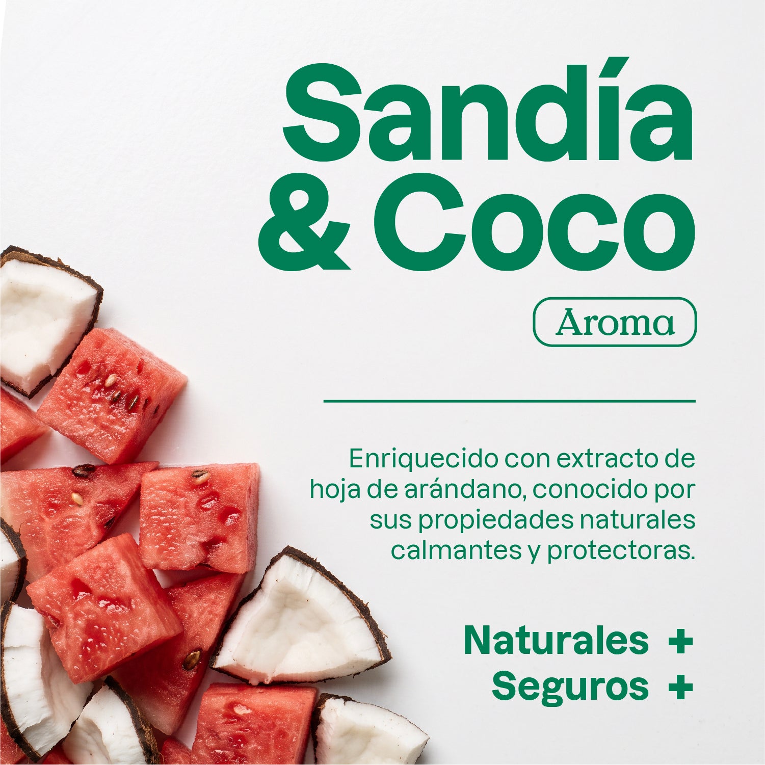 Burbujas de Baño Natural Sandia y Coco 473ml