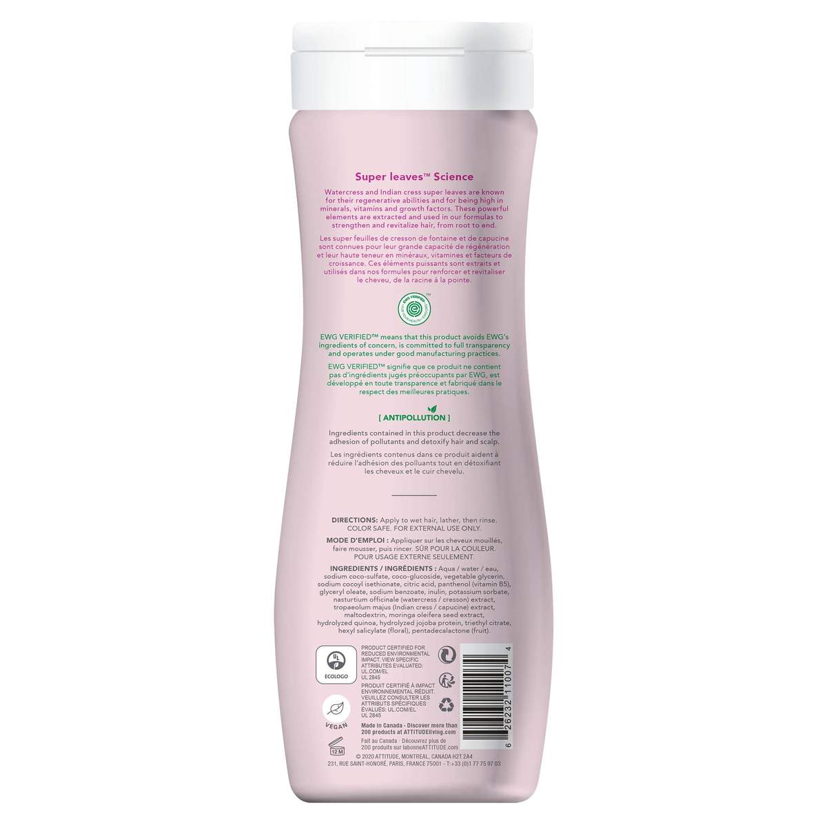 Shampoo Natural Hidratación Intensa 473ml