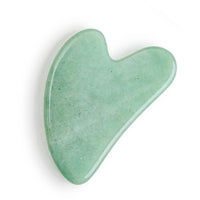 Gua sha Cuarzo verde