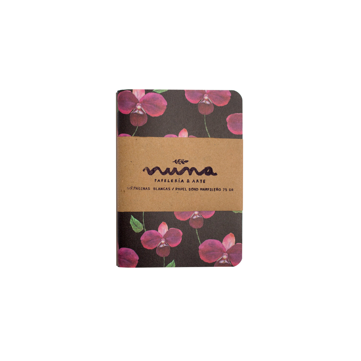 Libreta A6 - Orquidea