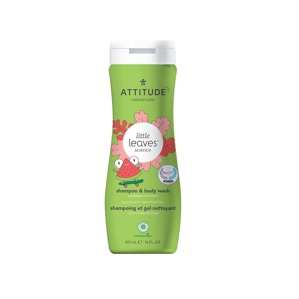 Shampoo & gel de baño natural Sandia y Coco 473ml