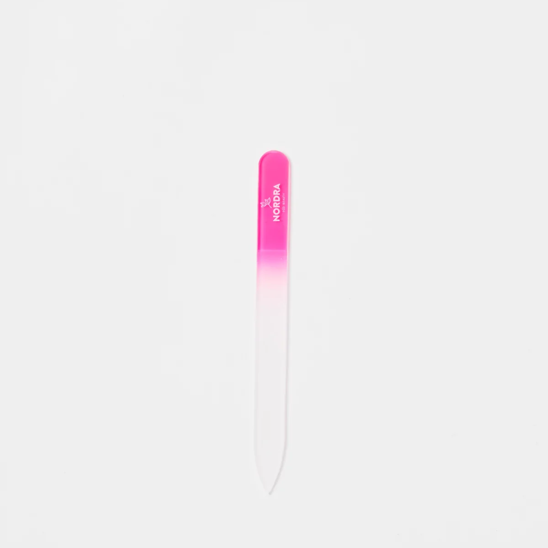 Lima de cristal para uñas Neon Pink