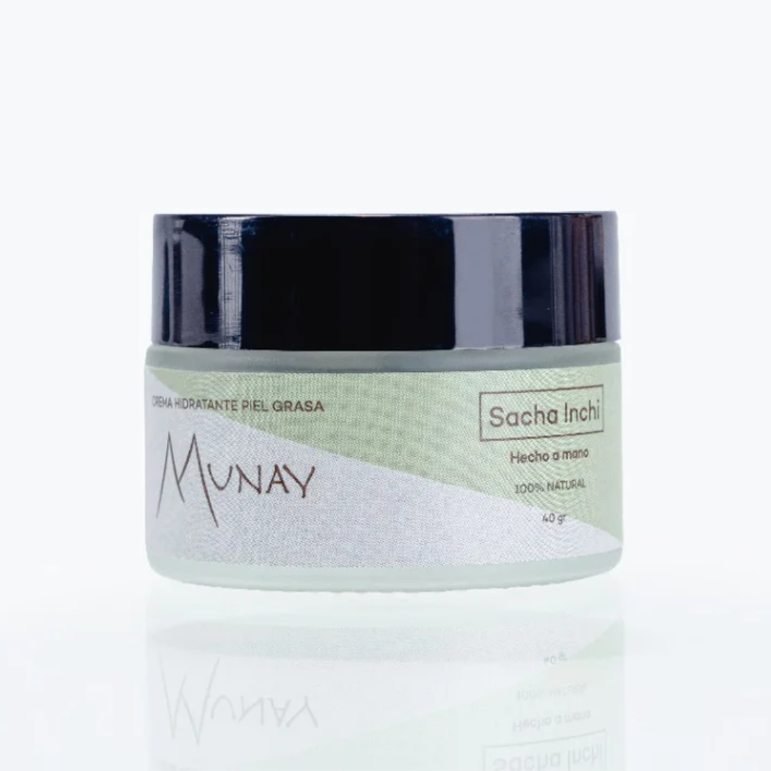 Crema facial hidratante piel grasa 40gr