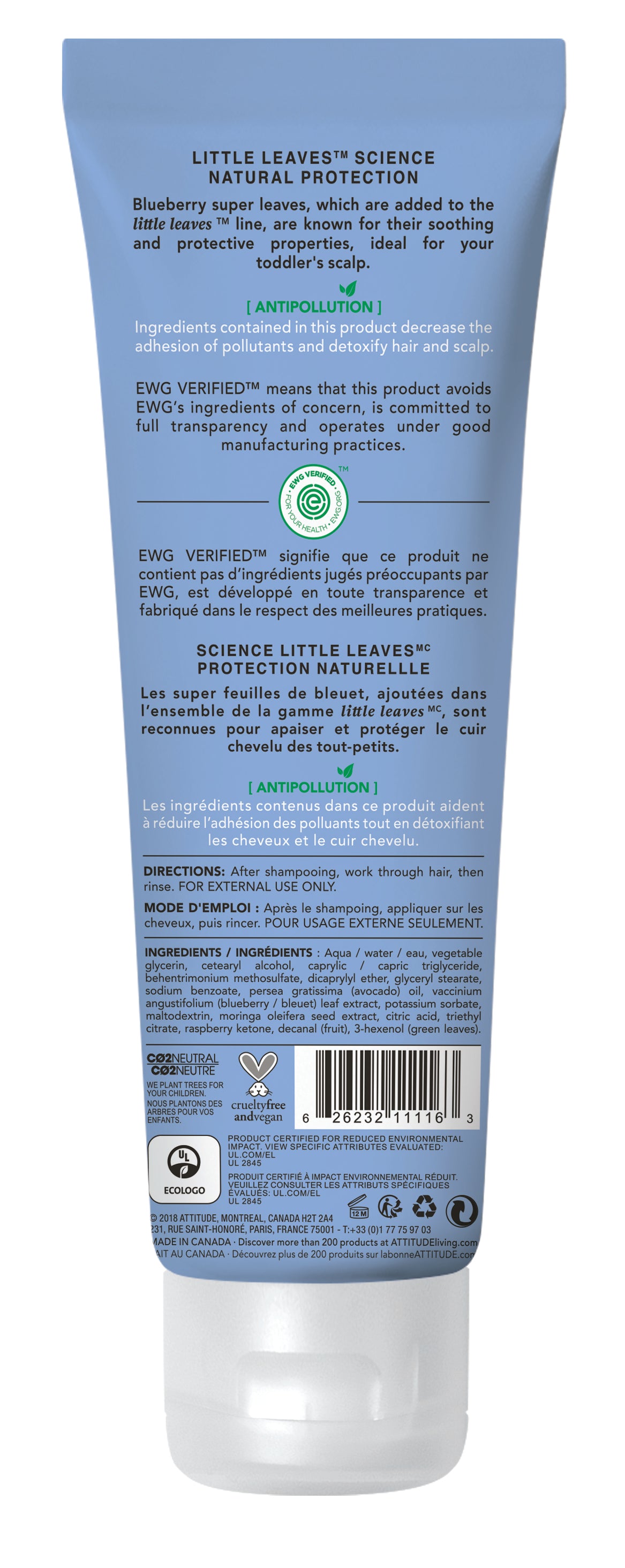 Acondicionador natural Arándano 240 ml