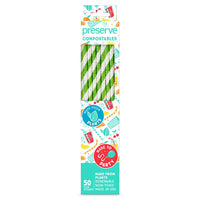 Cañitas Compostables - Color Verde (50 un)