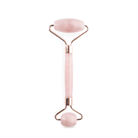 Face roller Cuarzo rosa