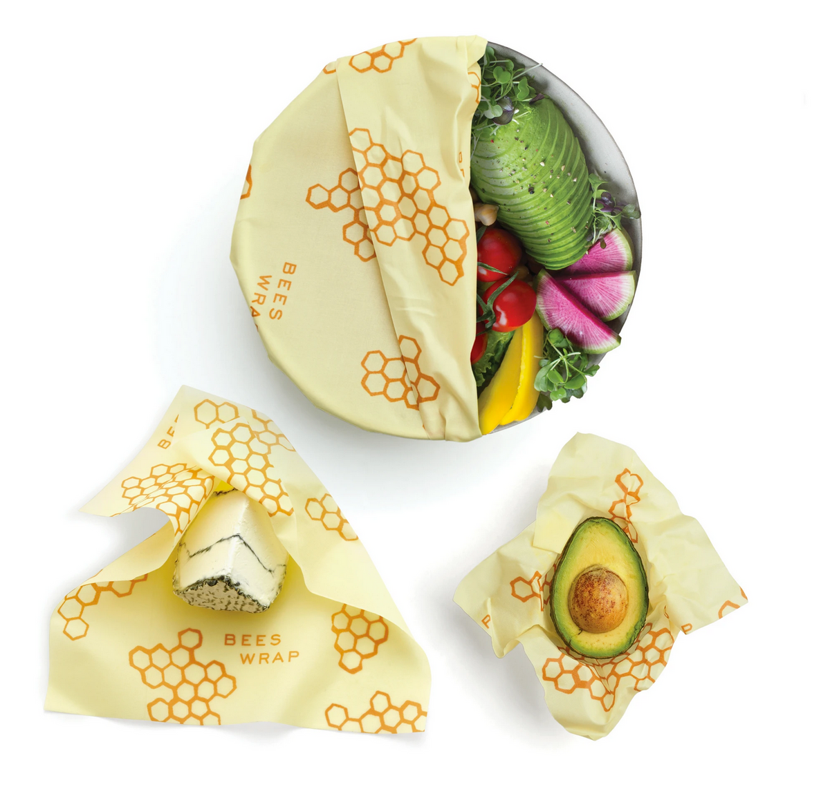 Pack de 3 Medium Abejas Amarillo