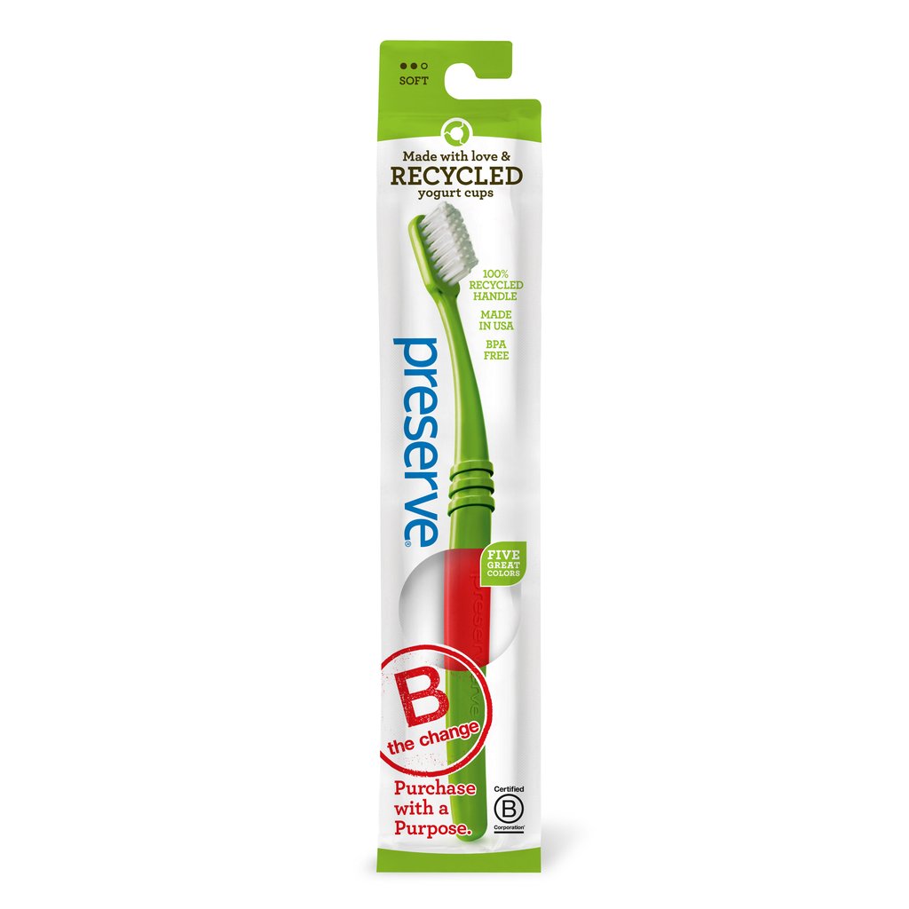 Cepillo de Dientes Adulto (Suave) - Color Rojo